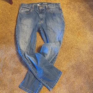 Men's Carhartt jeans.